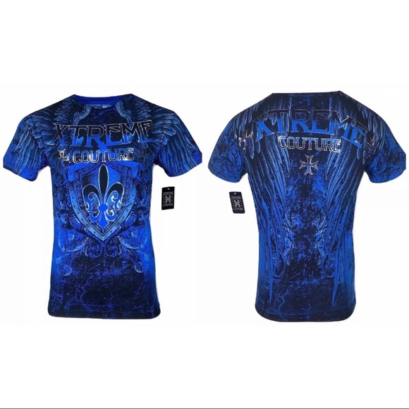 XTREME COUTURE by AFFLICTION Men T-Shirt COBU SMIT - Picture 3 of 8